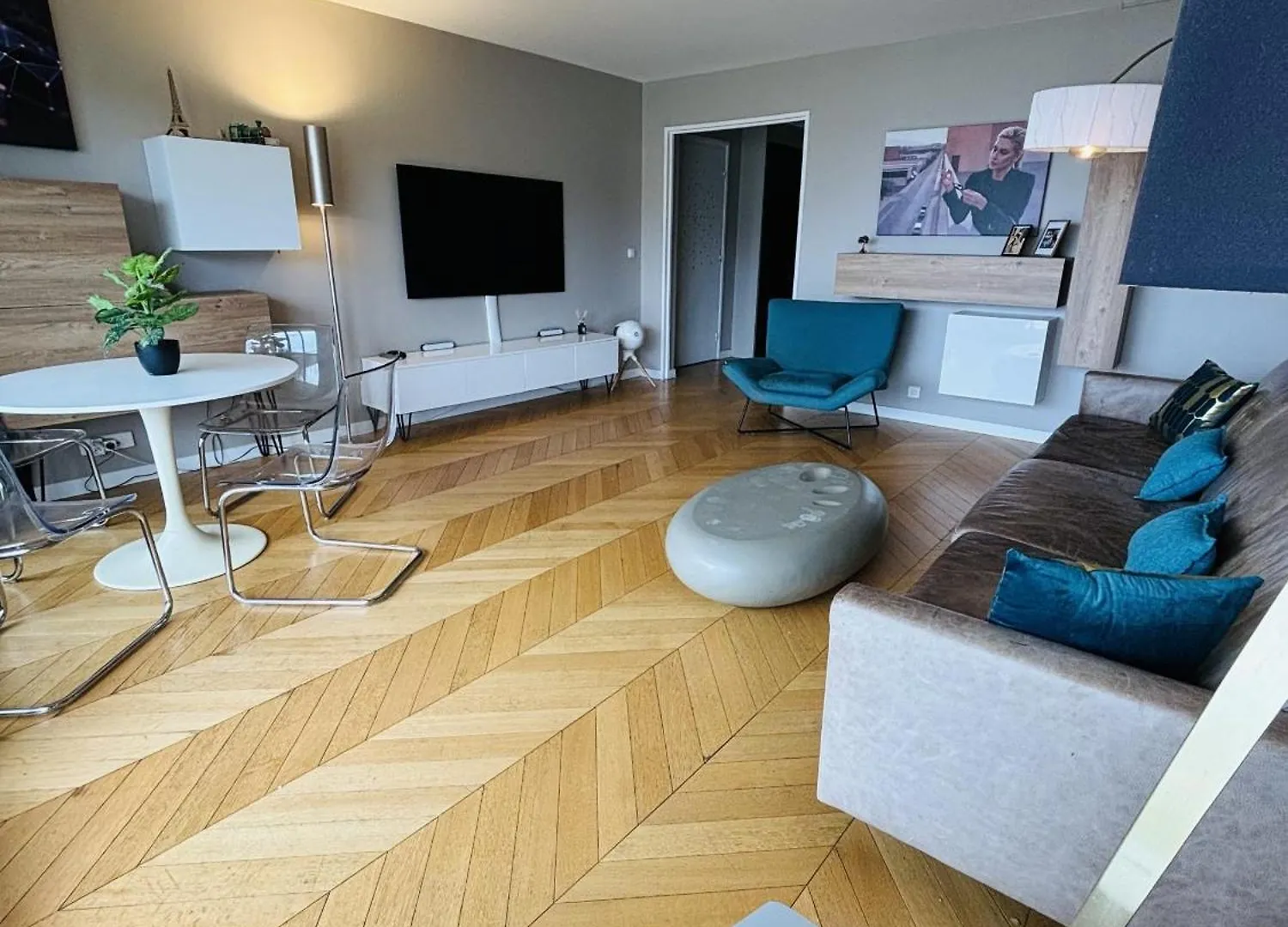 Apartmán Apt Buttes Chaumont Vue Paříž 0*,