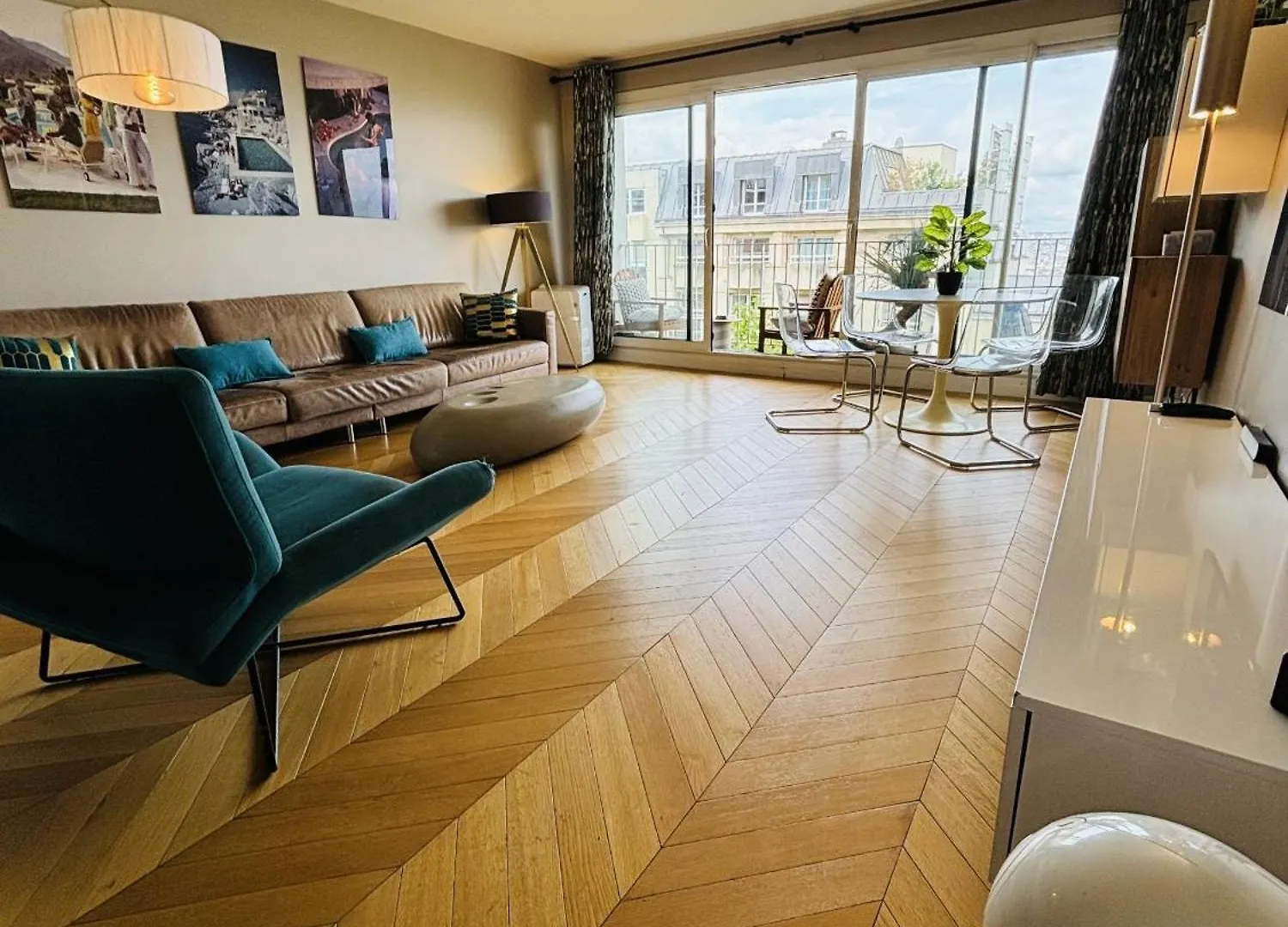 Apt Buttes Chaumont Vue Paris Appartement